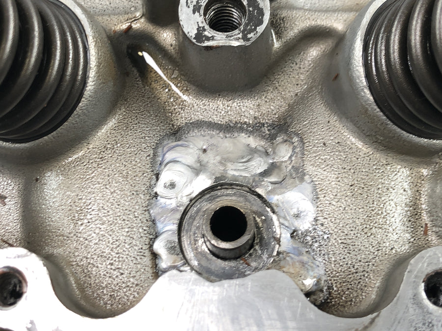 Honda XR 600 R PE04 [1992] - cylinderhoved ventiltog vippeboks komplet