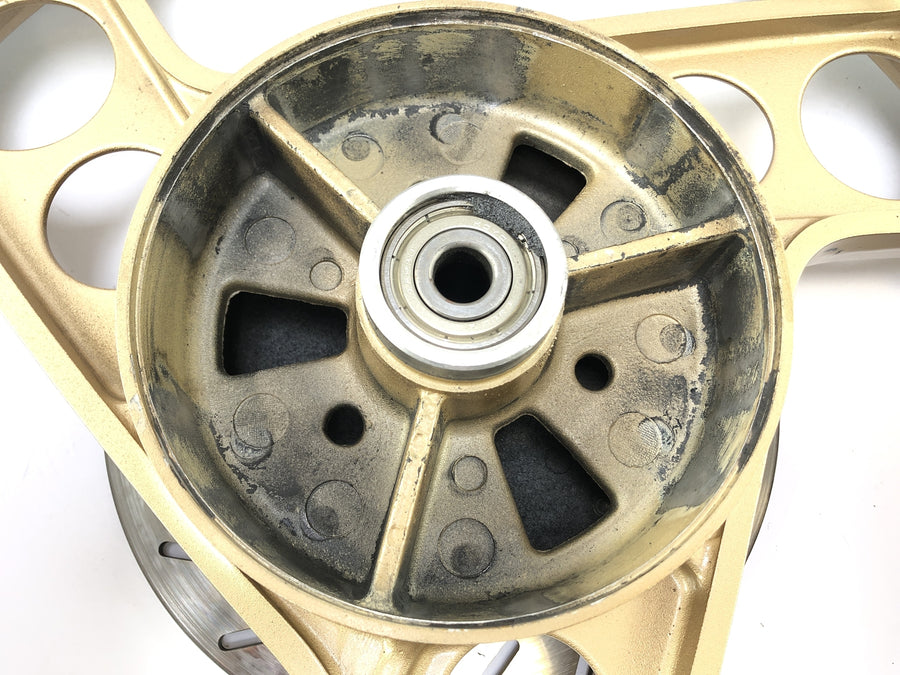 Yamaha Rd 350 YPVS 31K [1984] - Baghjulhjulsfejlguld med bremsedisk