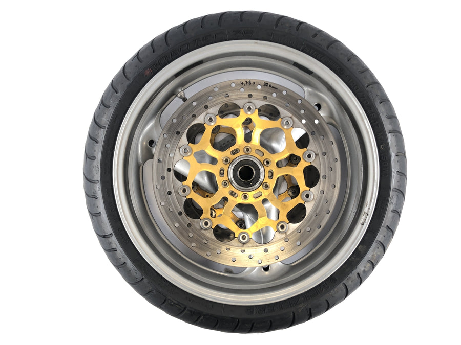Moto Guzzi Norge 1200 [2006] - Front Wheel Wheel Rim foran 3,50x17 "med bremseskiver