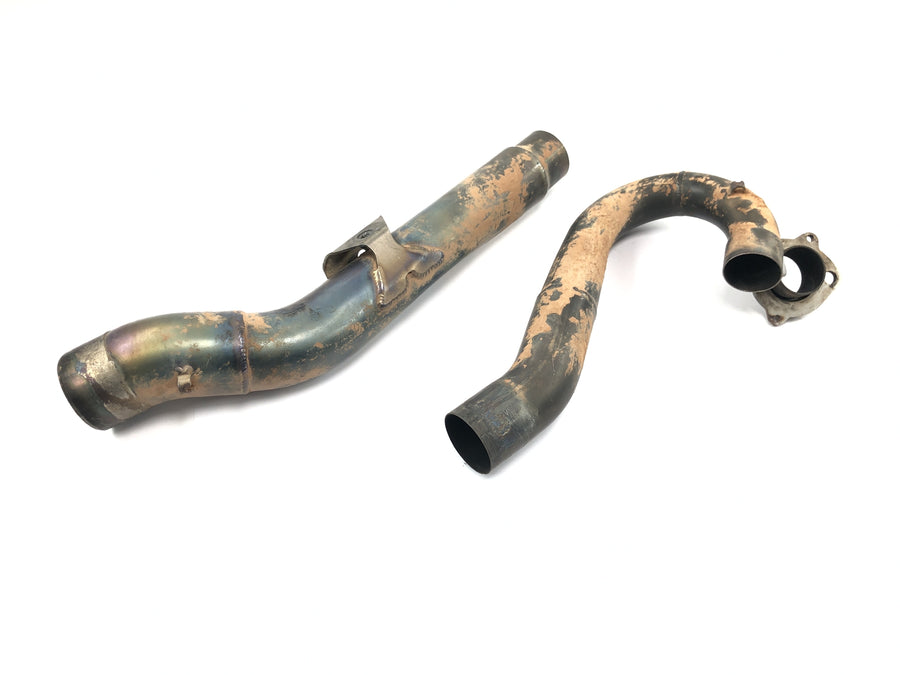 Suzuki RM Z 250 RJ41A [2007] - Manifold udstødningsmanifold udstødningsmanifold udstødningsrør