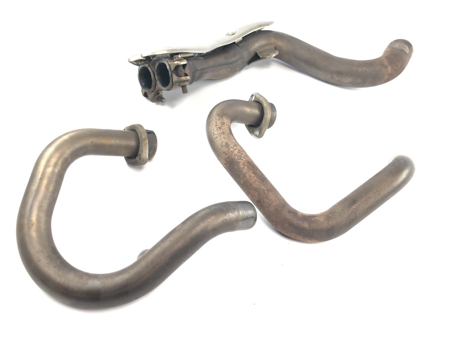 Yamaha MT 03 RM02 [2007] - Udstødningsmanifold manifold udstødningssystem udstødningsmanifold