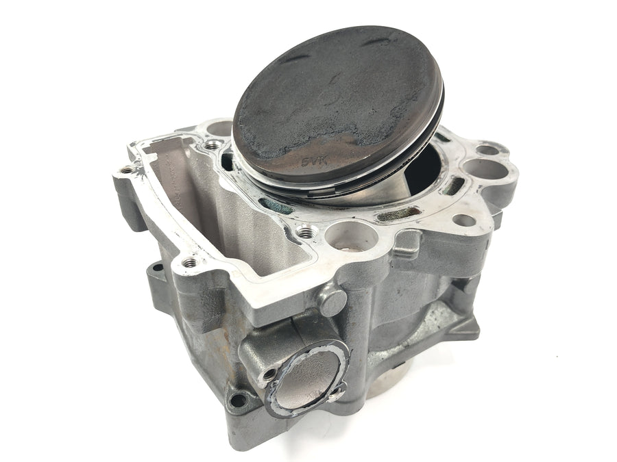 Yamaha MT 03 RM02 [2007] - Cylinder med stempelcylinder enhed cylinderforingsstempel