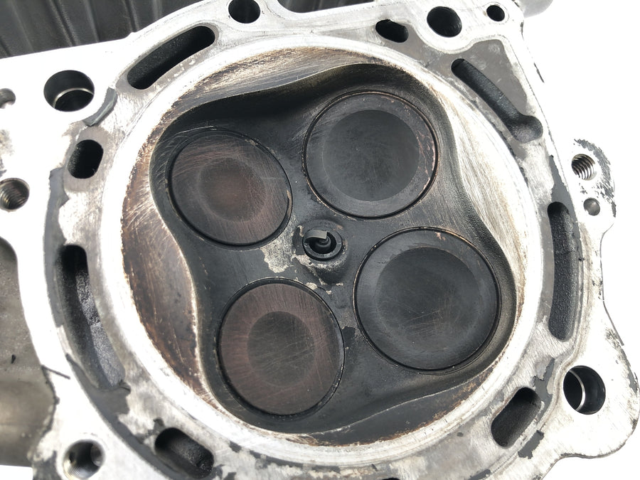 BMW F 650 GS R13 [2000] - Ventilhoved med cylinderhoved med knastaksellejeblok