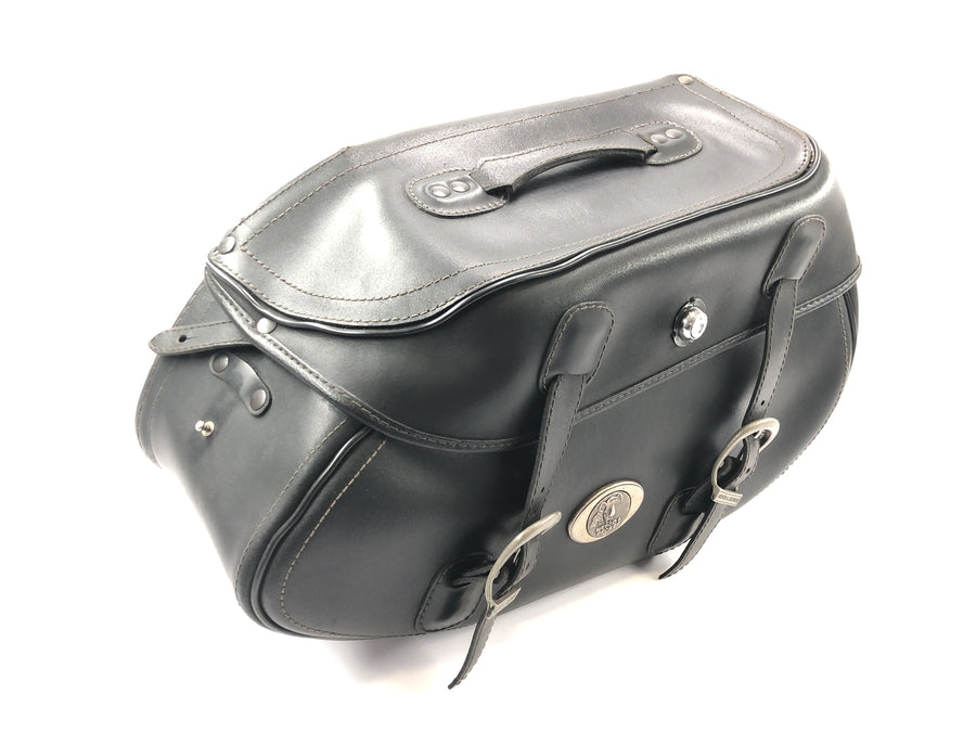 Honda VTX 1800 SC46 [2004] - Sidetaske par sadeltaske lædertaske med nøgle