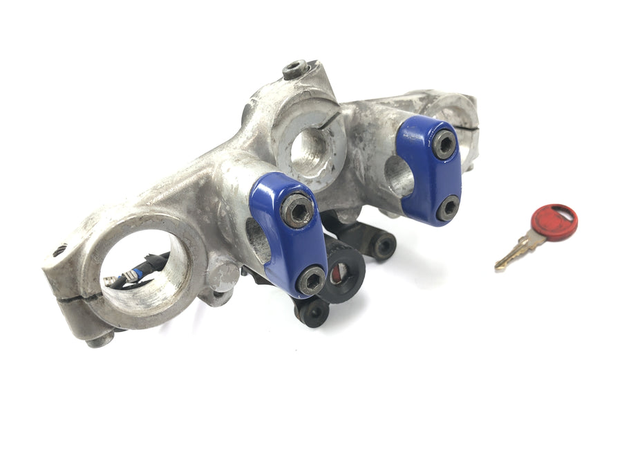 Sachs ZX 125 [1998] - Gaffelklemme top gaffelklemme styrholder med tændingslås