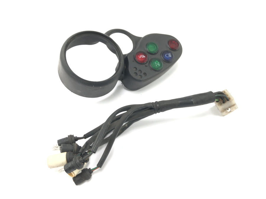 Sachs ZX 125 [1998] - Indikatorlys indikatorlampe enhed instrumentbræt display