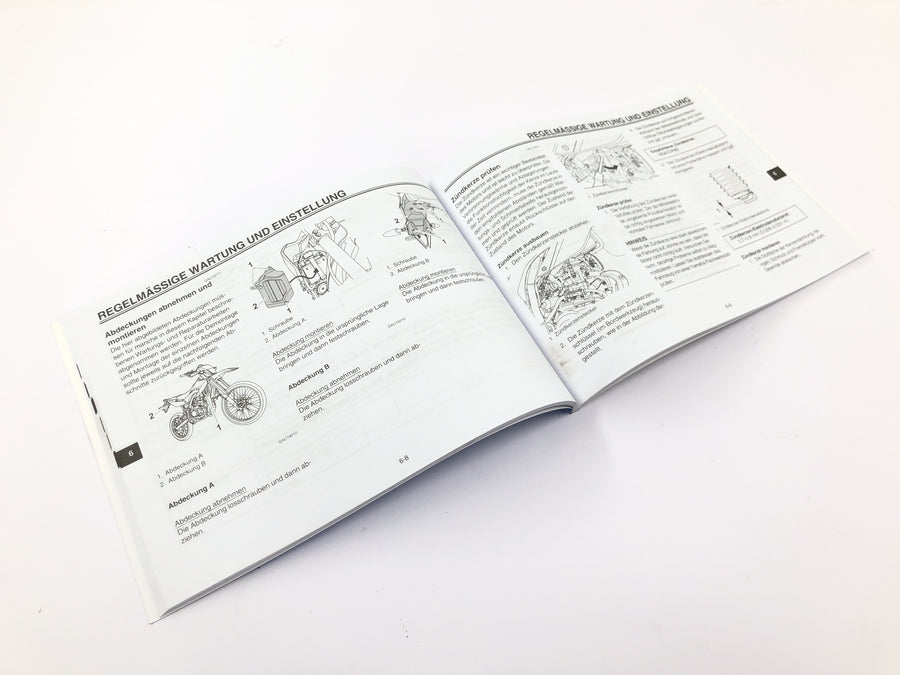 Yamaha WR 125 X DE07 [2010] - Brugermanual manual driver manual