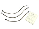 Kawasaki ZR7 ZR750F [1999] - Brake Line Brake Slang Set Steel Flex Rustfrit stål foran med Abe-3