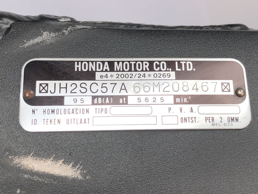 Honda CBR 1000 RR SC57 [2006] - Ramme med hovedramme af papir