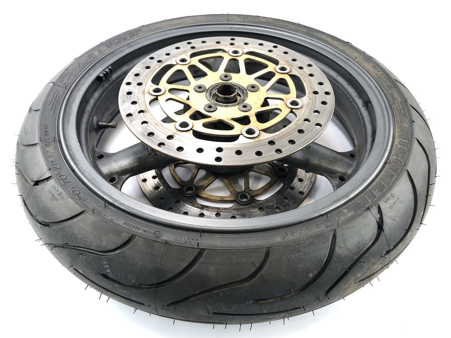 Kawasaki ZR7 ZR750F [1999] - Forhjul Rad Rim på front 3,50x17 "