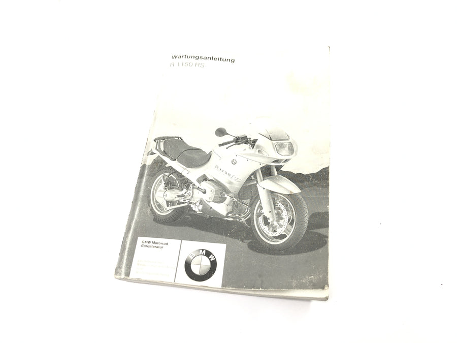 BMW R 1150 RS R22 [2003] - Brugervejledning Vedligeholdelsesmanual