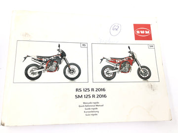 SWM SM 125 R [2018] - Betjeningsvejledning flersproget