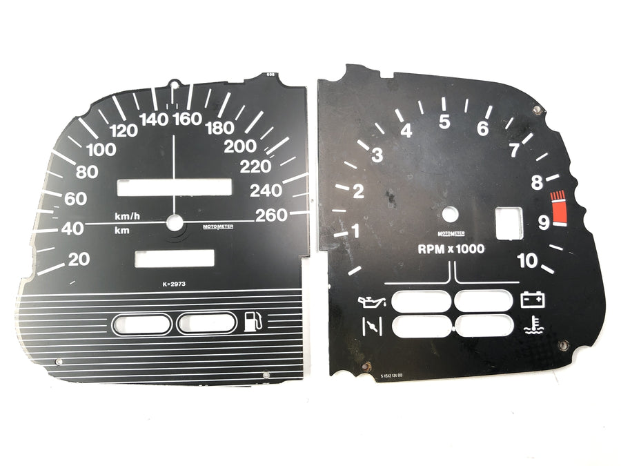 BMW K 1100 RS [1991] - Speedometer skiver af roterende knivskiver er bundt