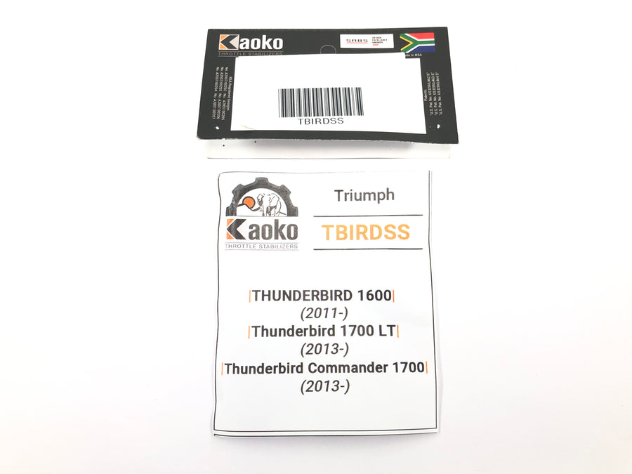 Triumph Thunderbird 1600 - Fartpilot Fartpilot Hastighedsstabilisator