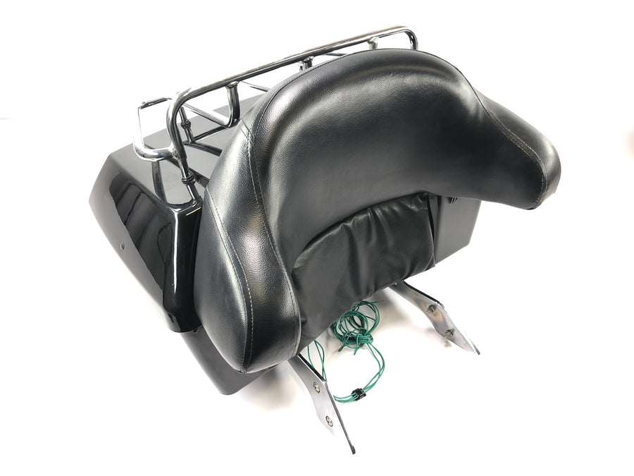 Honda VTX 1800 SC46 [2004] - Topcase touring case med pillion ryglæn og bagagebærer