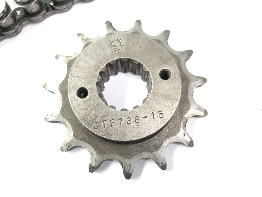 Ducati Monster M600 [1995] - Drive Chain Chain med kædesæt Ritzel 520 GXW JTF736-15