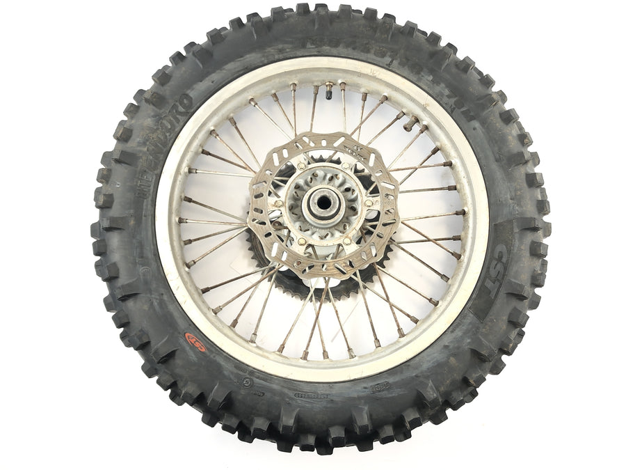 KTM LC4 640 [2003] - baghjulets baghjul kant bagpå
