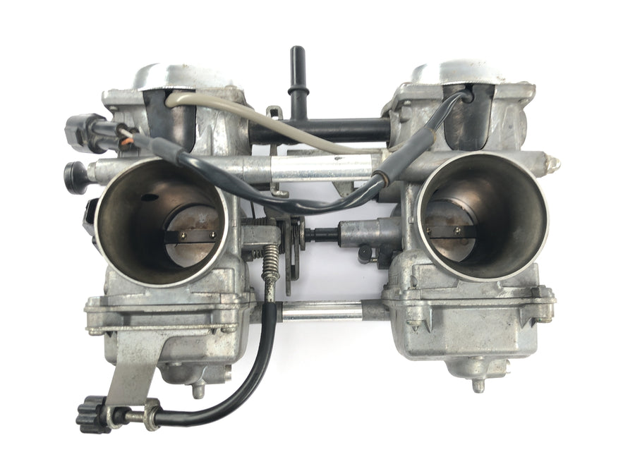 Triumph Bonneville T100 986MF [2012] - Karburator dobbelt downdraft karburator Keihin