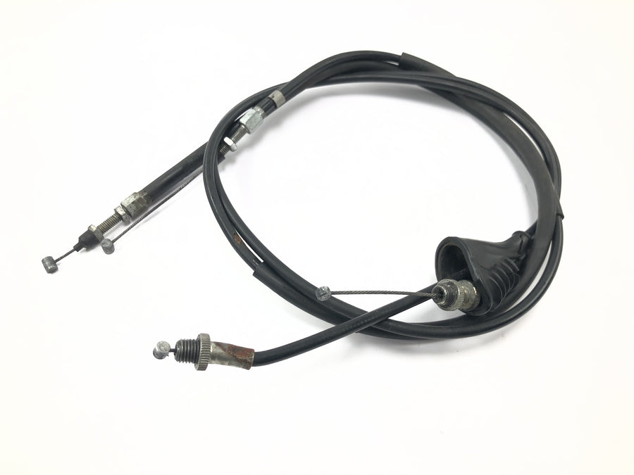 Yamaha XT 500 1U6 [1981] - Gaskabel, dobbeltkabel, Bowdenkabel, gaskabel, karburatorkabel