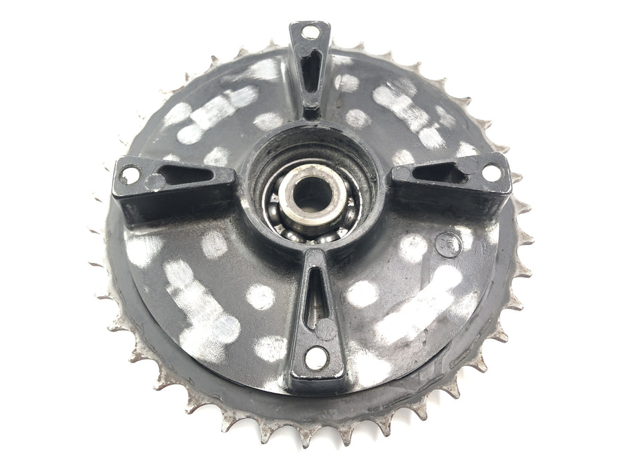 Yamaha XT 600 Z Ténéré 1VJ [1986] - Chain Wheel Ritzel Drive Wheel bagefter