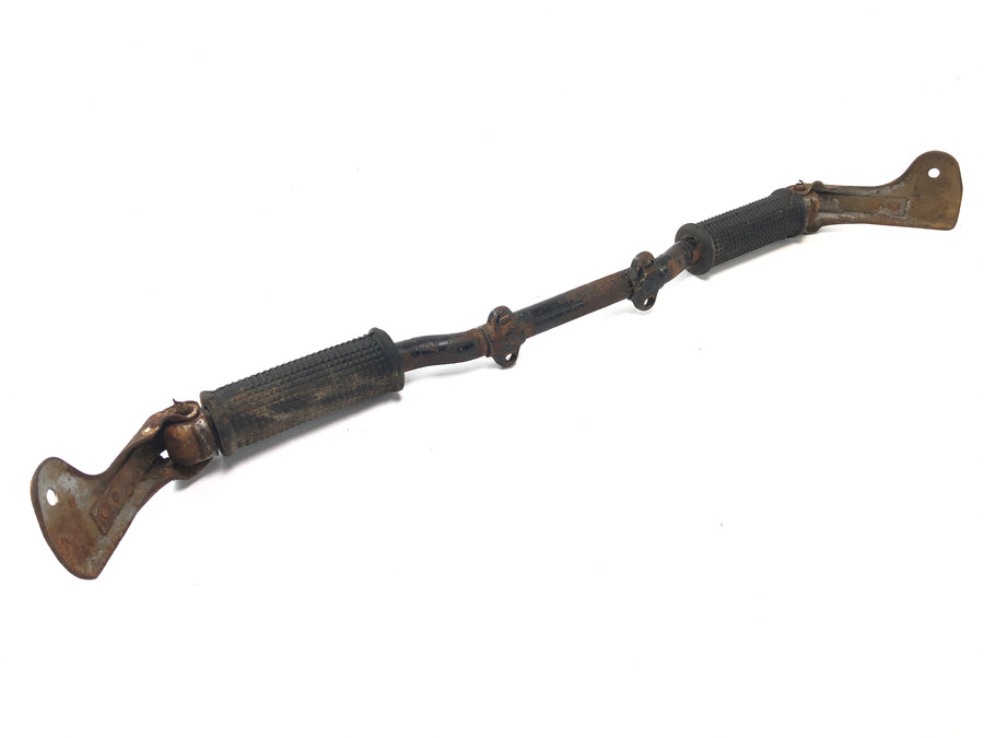 DKW NZ 250 [1938] - fodstøttesystem, fodstøtte foran, førerens fodstøtte