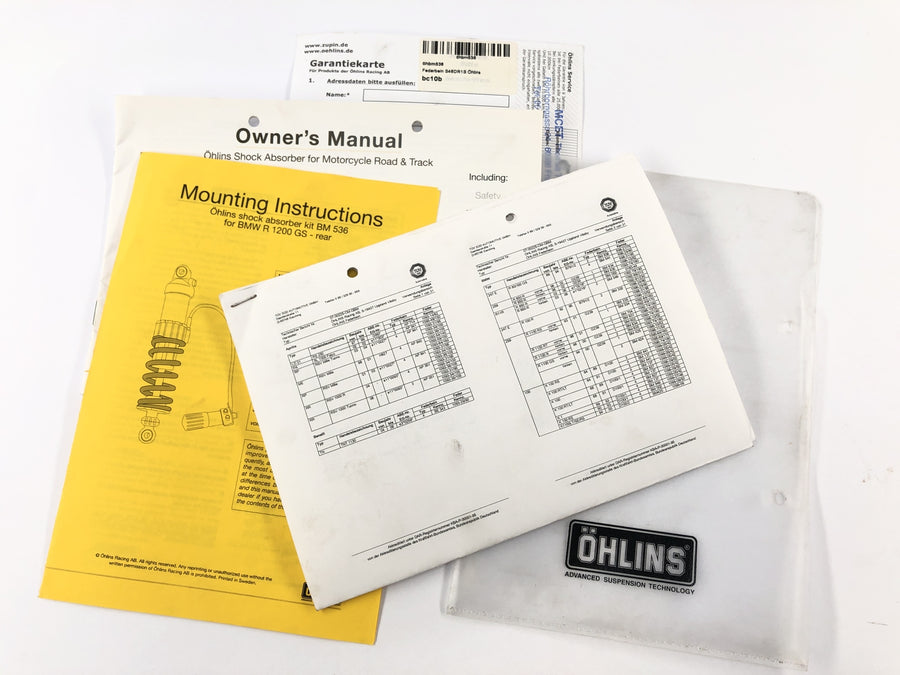BMW R 1200 GS R12 K25 [2003] - Spring Bumper Shock Absorber About Öhlins