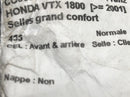 Honda VTX 1800 SC46 [2004] - Pillion sæde, passagersæde, bagsædehynde-5