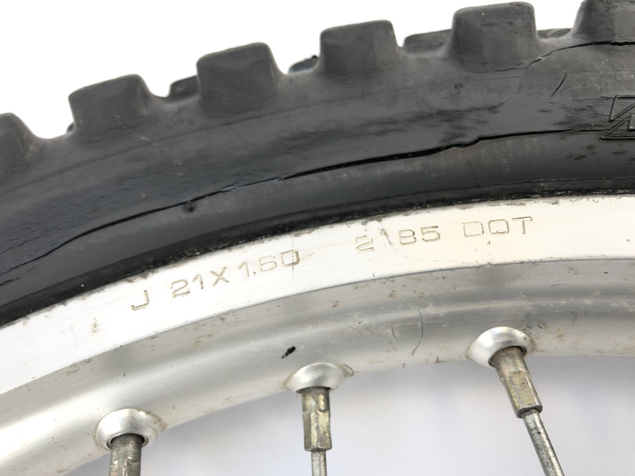 Yamaha TT 600 59X [1986] - FORHJUL RIMHJUL 1,60 X 21 "Dæk porøse