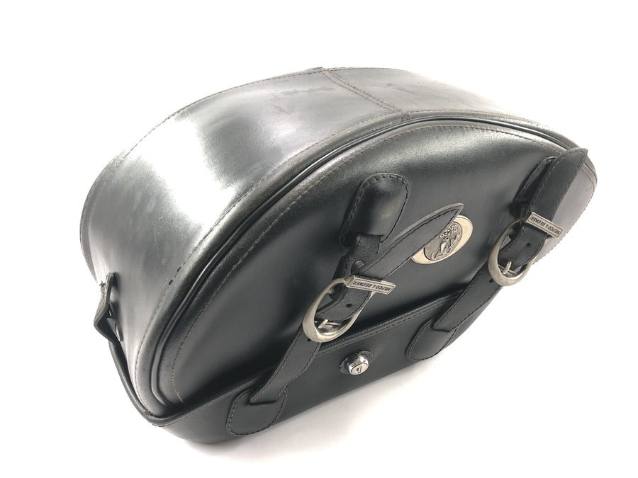 Honda VTX 1800 SC46 [2004] - Sidetaske par sadeltaske lædertaske med nøgle