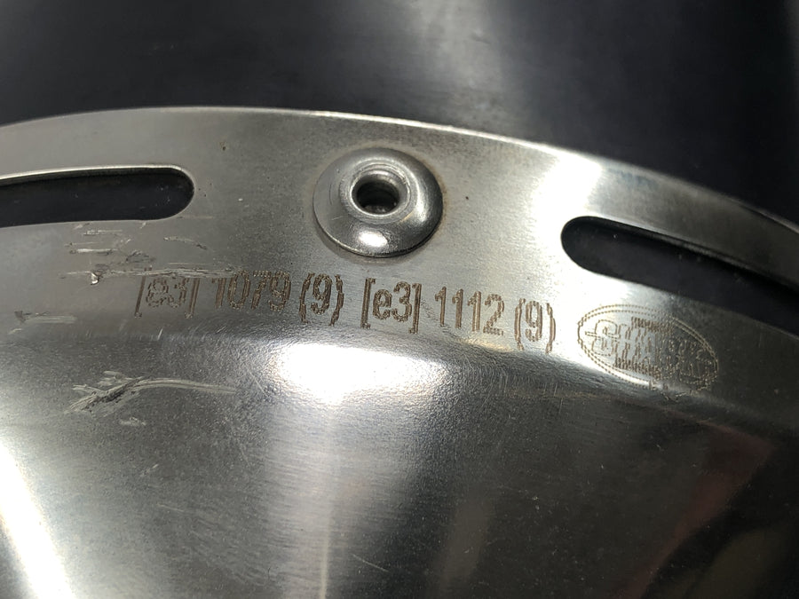 Yamaha YZF R1 RN04 [2001] - Udstødning baglyddæmper slip-on lyddæmper Hurric