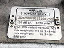 Aprilia første 1000 Futura [2002] - Frame med papirer-5