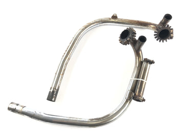 Triumph Bonneville T140V [1976] - Manifold udstødningsmanifold Manifolds udstødning til venstre og højre