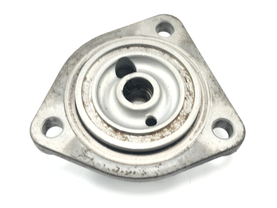 BMW R 100 GS 247E [1991] - Oliefilterhusdæksel, oliefilterflange, oliefilteradapter