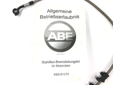 Suzuki GSX R 1000 WVB6 K6 [2006] - Bremselinje stål flex bremselinjesæt for og bag - 0