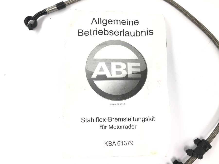 Suzuki GSX R 1000 WVB6 K6 [2006] - Bremselinje stål flex bremselinjesæt for og bag