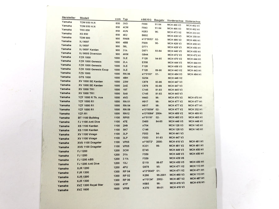 Kawasaki ZX -10 ZXT00B [1990] - Brake Line Steel Flex bagpå med Abe