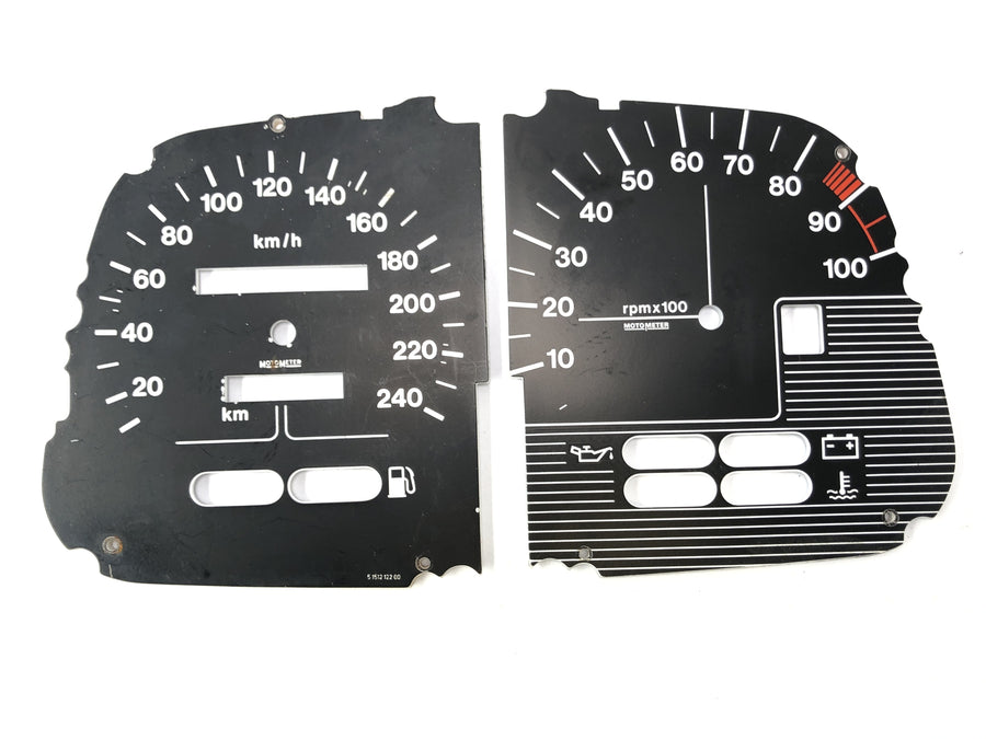 BMW K 1100 RS [1991] - Speedometer skiver af roterende knivskiver er bundt