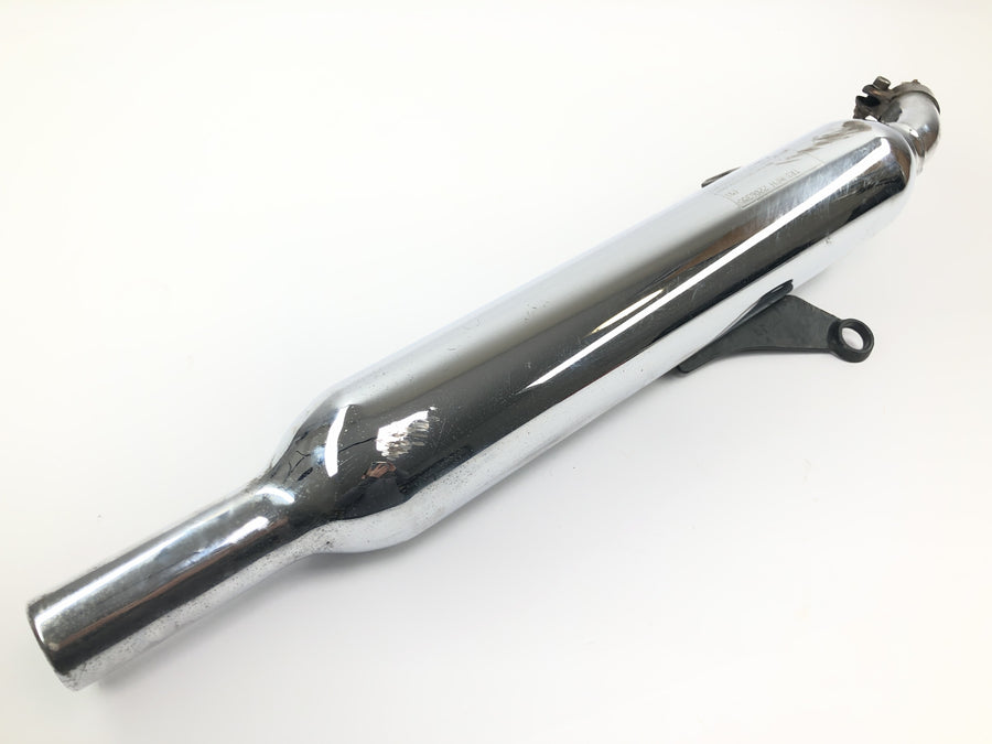Triumph Bonneville T100 986MF [2012] - Lyddæmper venstre baglyddæmper udstødning