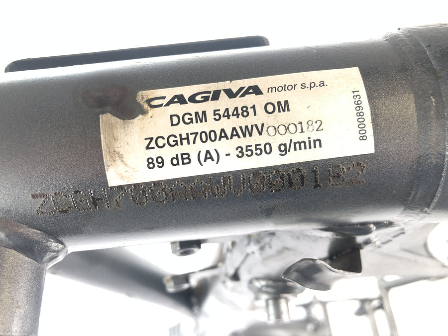 Husqvarna TE610 H7 [1998] - Ramme med papirer