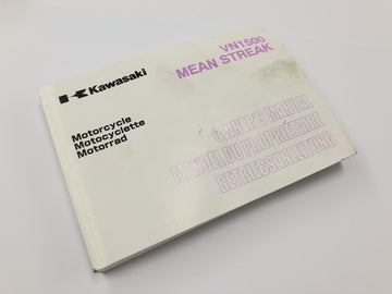 Kawasaki VN 1500 Mean Streak VN50T [2005] - Betjeningsvejledning Drivermanual Brugermanual