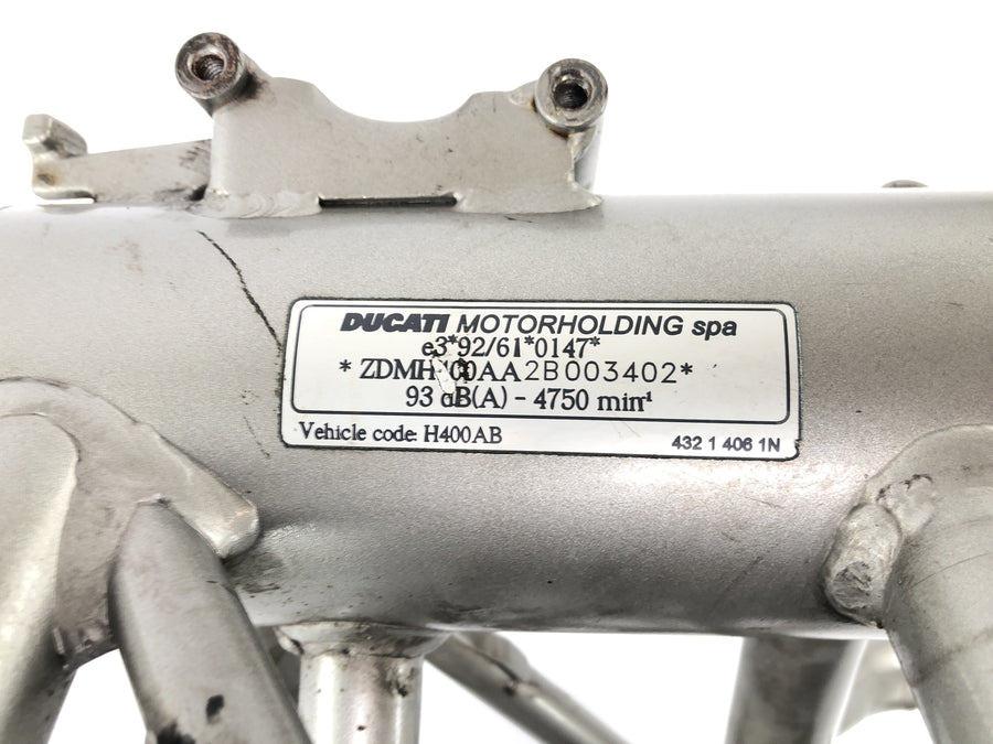 Ducati 999 H4 [2003] - Frame med papirer