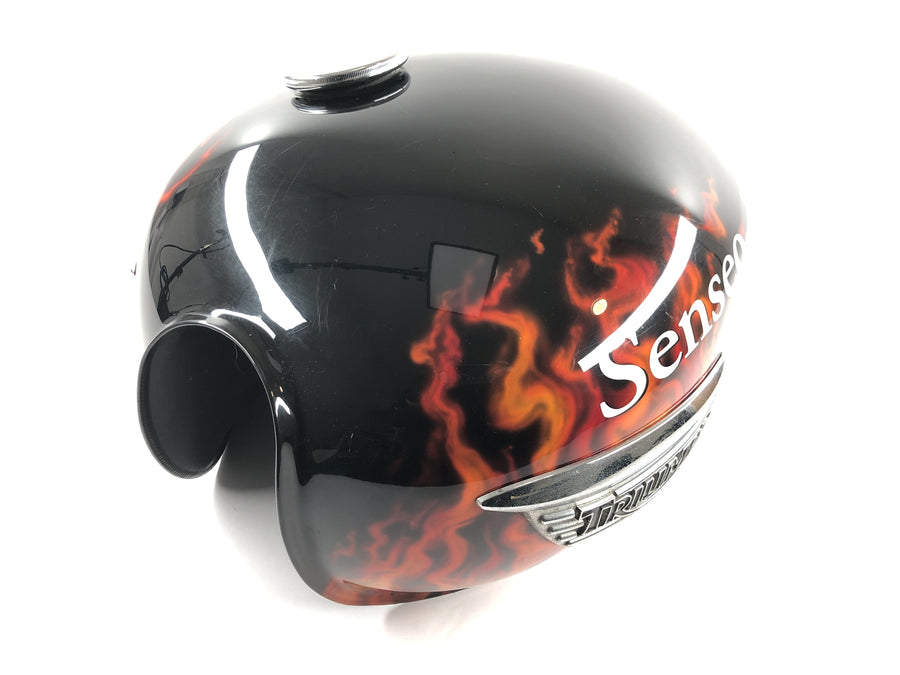 Triumph Bonneville T100 986MF [2012] - Tankbrændstoftank benzintank med tankdæksel