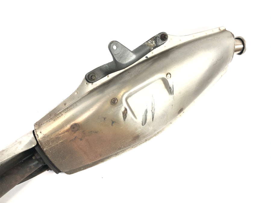 Cagiva Planet 125 [1998] - udstødningssystem baglyddæmper manifold lydpotte komplet