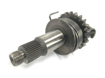 Sachs ZX 125 [1998] - Kickstarter aksel Kickstart aksel med gear returfjeder - 0