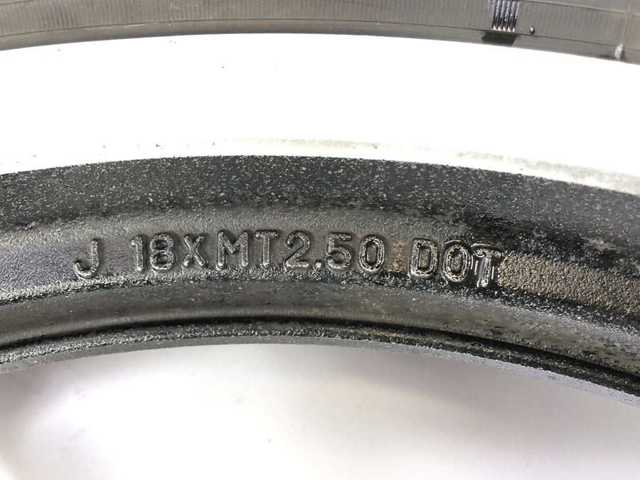 Yamaha Rd 350 YPVS 31K [1984] - Baghjulhjulsfunktion bagpå