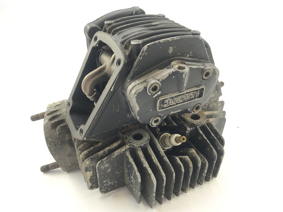 Cagiva Elefant 650 [1984] - Cylinderhoved foran