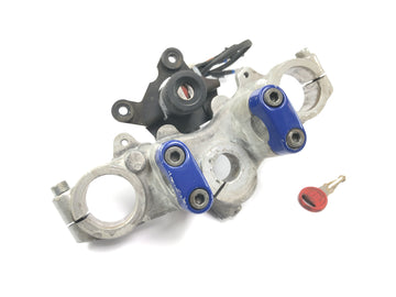 Sachs ZX 125 [1998] - Gaffelklemme top gaffelklemme styrholder med tændingslås