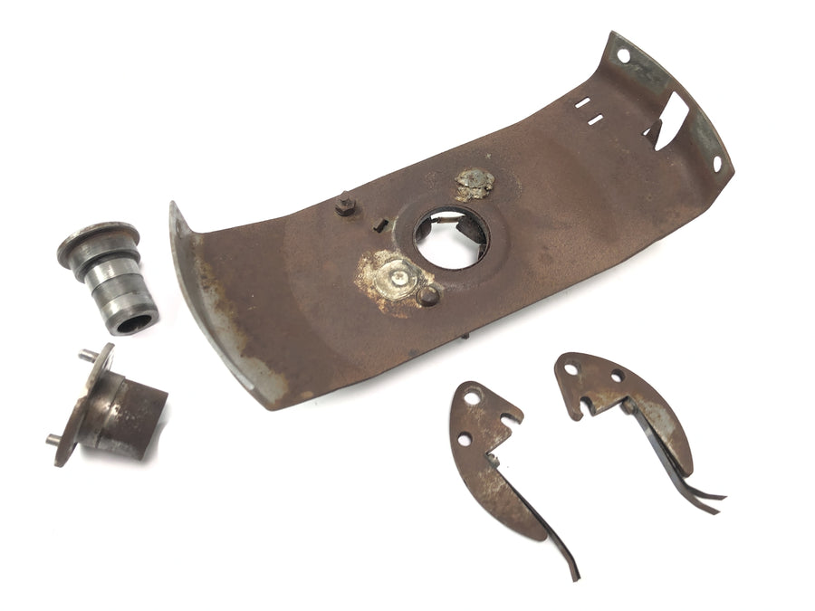 DKW NZ 250 [1938] - tændingsmagnet med fordelermekanisme tændingsafbryder