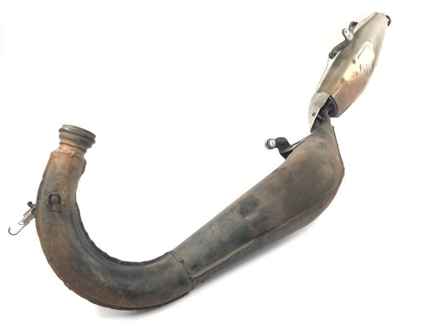 Cagiva Planet 125 [1998] - udstødningssystem baglyddæmper manifold lydpotte komplet