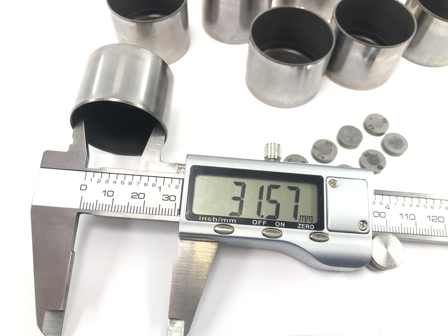 Aprilia RSV 1000 R [2004] - ventilkop ventilløfter shim sæt ventiltog